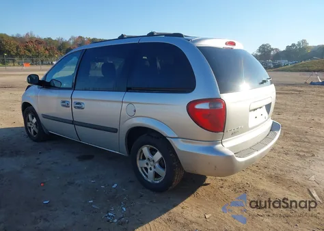 2005 Dodge Caravan Sxt из США, поврежденный, VIN 1D4GP45R95B250750